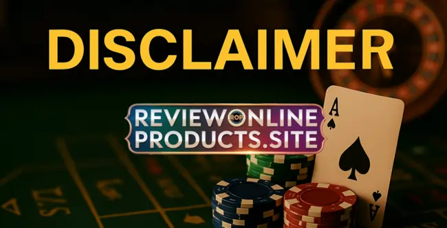 disclaimer review online products